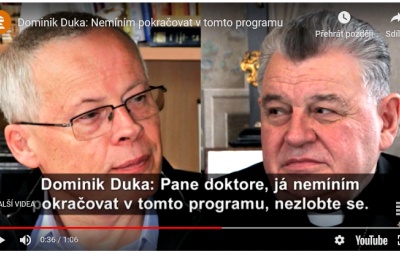 Pavel Černý: S kardinálem Dominikem Dukou jsme se usmířili v katedrále