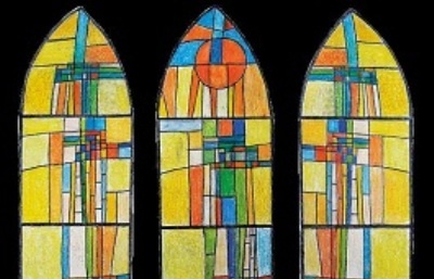Kostel v Bílovicích má nové vitráže podle nejméně 60 let starého kubistického návrhu
