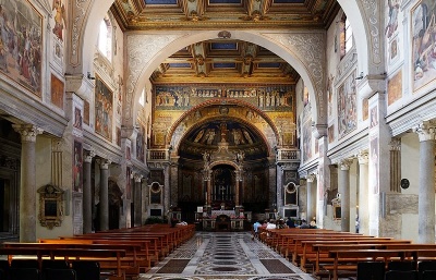 Bazilika sv. Praxedy v Římě nese nově označení Cyrilometodějská stezka