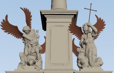 Co skutečně představují oni andělé, ďáblové a zvířata na Mariánském sloupu?