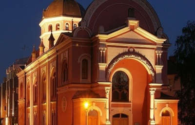 Bývalá synagoga v Uherském Hradišti je chráněnou kulturní památkou, využívá ji knihovna