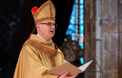 Stanislav Přibyl se stal pražským arcibiskupem, při bohoslužbě mu žehnal i rabín 