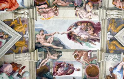 Tichý svědek volby papežů Sixtinská kaple zjevuje mistrovské dílo Michelangela a dalších