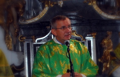 Nový želivský opat přijme benedikci z rukou biskupa Jana Vokála