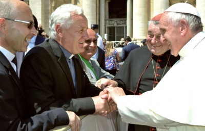 Předseda ERC Daniel Fajfr navštívil Vatikán