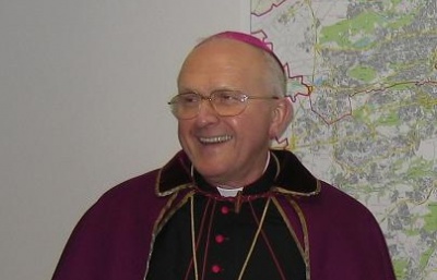 Litoměřický biskup Jan Baxant  slaví sedmdesátiny