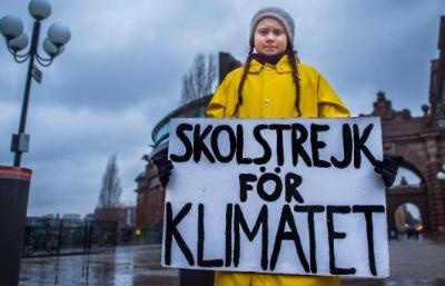 Ekologická aktivistka Thunbergová se ve Vatikánu sešla s papežem