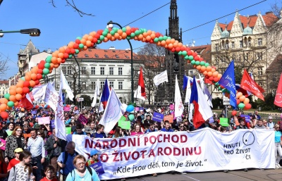 V sobotu se v Praze uskuteční další ročník Pochodu pro život