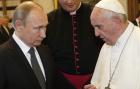 Putin navštívil Vatikán již  šestkrát, papež František vždy apeloval na mír