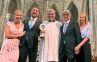 Kardinál ocenil medailí režiséra Stracha, právníka Němce a svého mediálního poradce Roba