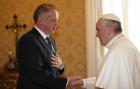 Slovenský prezident navštívil papeže Františka, diskutovali i o případu arcibiskupa Bezáka