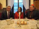 Arménský prezident navštívil kardinála Duku